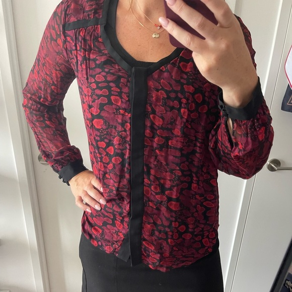 Diana Von Furstenberg Blouse - Picture 1 of 6